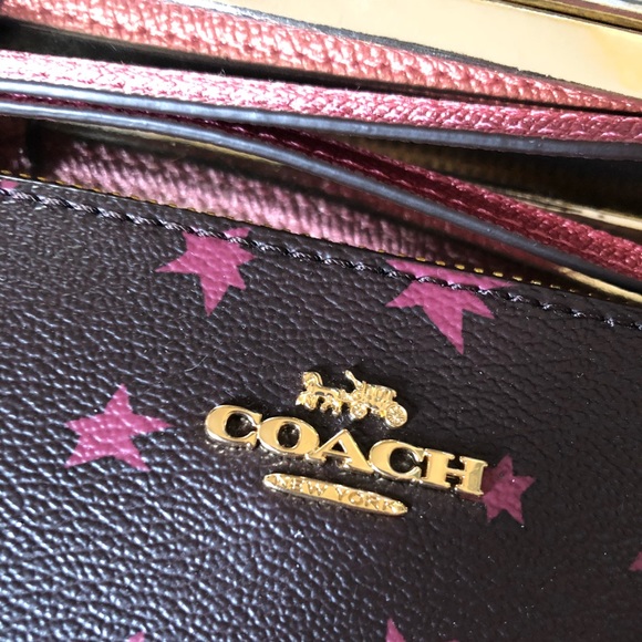 Coach NWT Large Star Wristlet with Charms - Picture 4 of 8